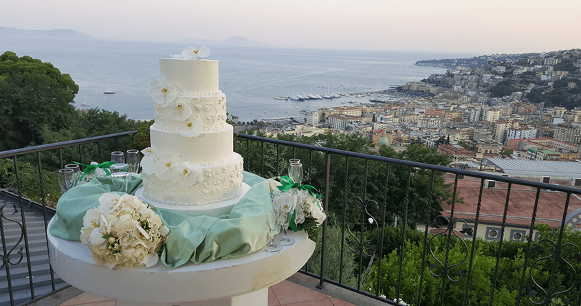 Il taglio della torta da D’Angelo Santa Caterina